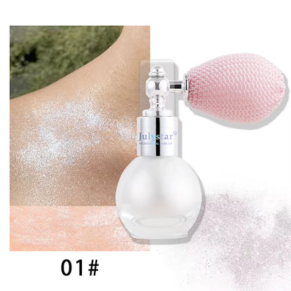 Popular Shimmer Liquid Highlighter Makeup Fine Glitter Brightening Cosmetic for Face Contour and Body Shiny Daily Party Make‑Up