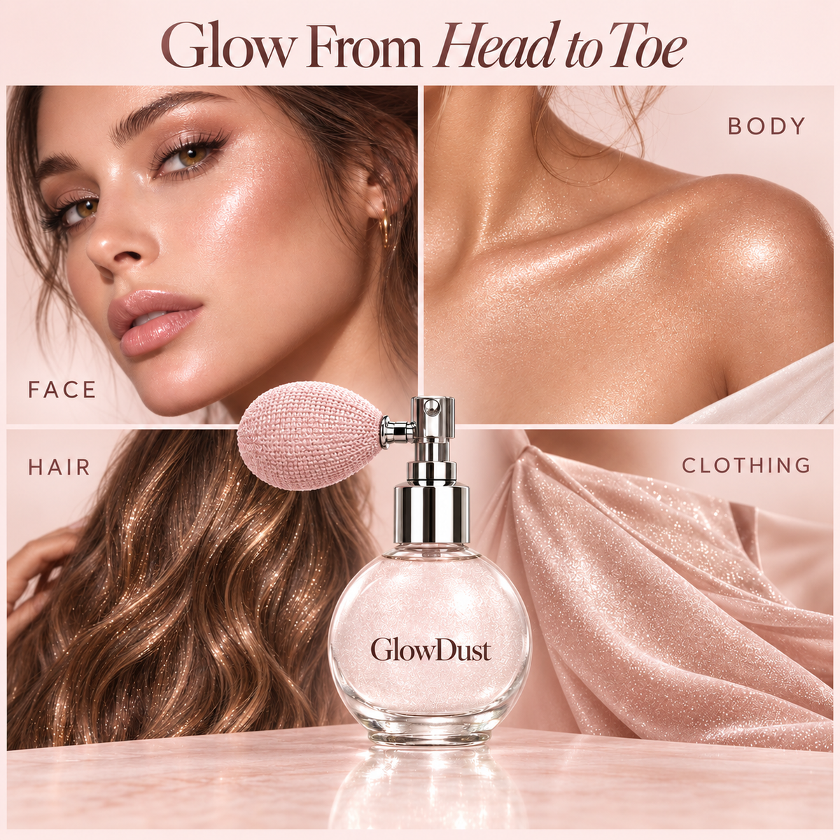 GlowDust™ Face & Body Shimmer Spray