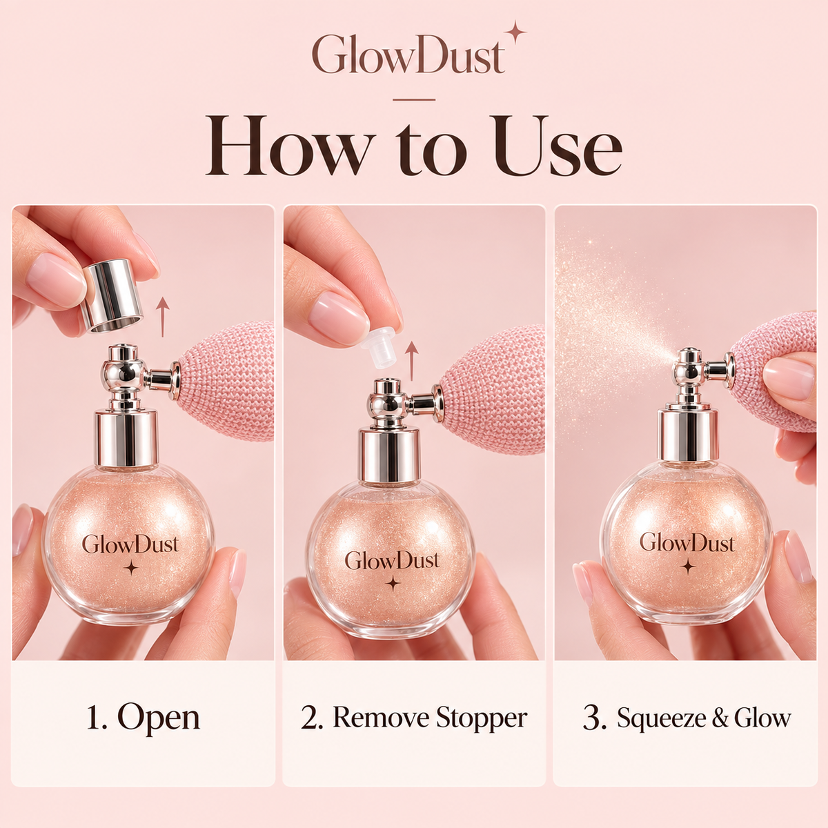 GlowDust™ Face & Body Shimmer Spray